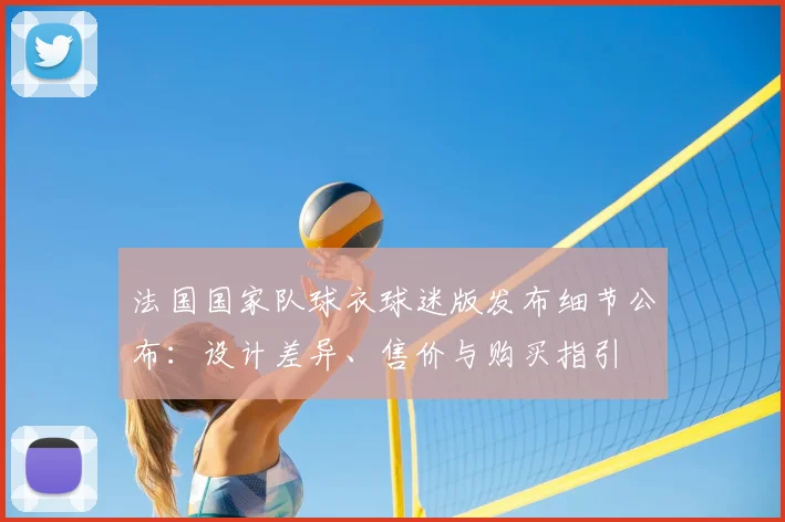 法国国家队球衣球迷版发布细节公布：设计差异、售价与购买指引
